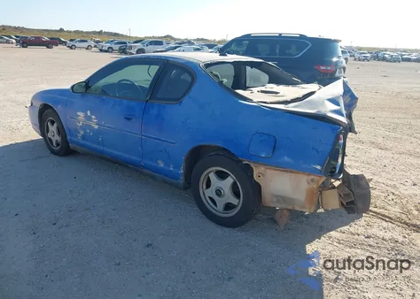 2004 Chevrolet Monte Carlo Ls z USA, uszkodzony, nr VIN 2G1WW12E949316816